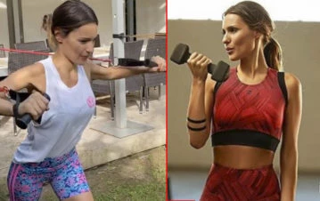 Qué dolor: por qué a Pampita le salieron graves ampollas en los pies