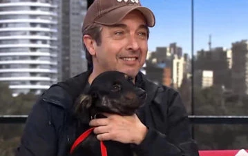 Qué hizo Ricardo Darín con el perro que encontró en la calle y llevó a la TV