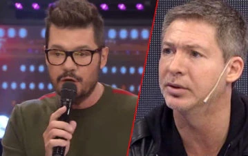 Cómo fue la tensa charla entre Tinelli y Suar tras el estreno de la novela de Polka