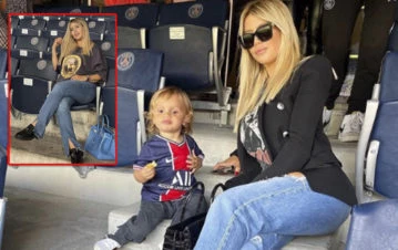 Cuánto cuestan los lujosos zapatos de Wanda Nara que usa para ir a la cancha