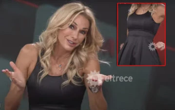 ¡La pescaron! Yanina Latorre llevó a LAM un look llamativo y De Brito descubrió un casamiento secreto