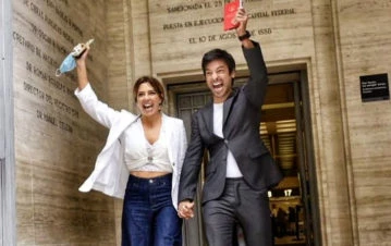 ¡En secreto! Todas las fotos del casamiento sorpresa del Chino Leunis con su novia Macarena