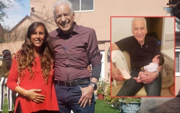 ¡Todas las fotos! Alberto Cormillot y Estefanía Pasquini mostraron por primera vez la carita de su bebé Emilio