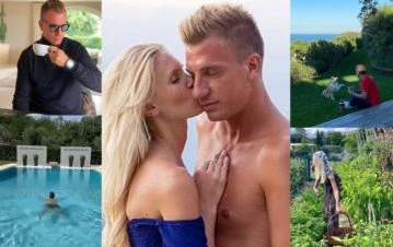 ¡Un sueño! Cómo es la lujosa mansión italiana donde vive Maxi López con Daniela Christiansson