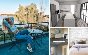 ¡Puro lujo! Nicole Neumann mostró el antes y el después de su nueva casa