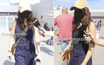 ¡El video! La irónica reacción de la China Suárez al hablar por primera vez del Wandagate: “Qué calor, ya..."