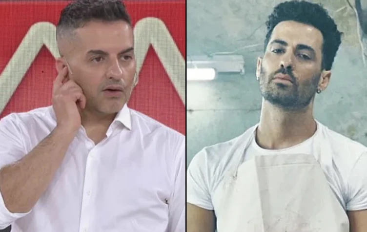 Angel de Brito se cruzó con Mauro Caiazza