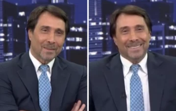 Papá a los 52: Eduardo Feinmann mostró la primera foto de Esmeralda, a un día de su nacimiento