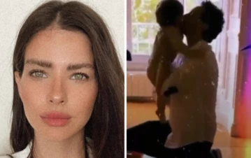 Qué dijo la China Suárez al ver el video que publicó Vicuña con los primeros pasos de Amancio, su hijo