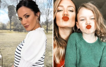 La grosera reacción de Paula Chaves contra una maestra de su hija que le pidió que se ponga el tapabocas al aire libre