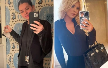 Video: las imágenes del día que Wanda Nara y la China Suárez hablaron por redes sociales