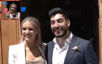 Eva Bargiela y Facundo Moyano se casaron a pura emoción: “Me acordé de mamá que la quería mucho a ella”