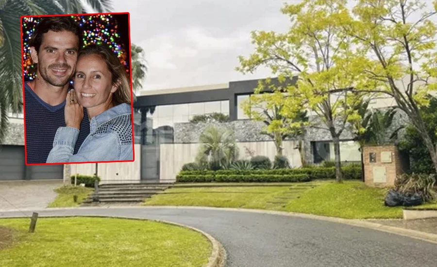 Fernando Gago y Gisela Dulko piden 4 millones de dólares por la mansión de la infidelidad