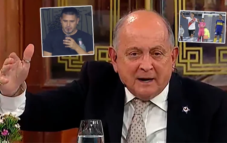 Chiche Gelblung, furioso con Riquelme