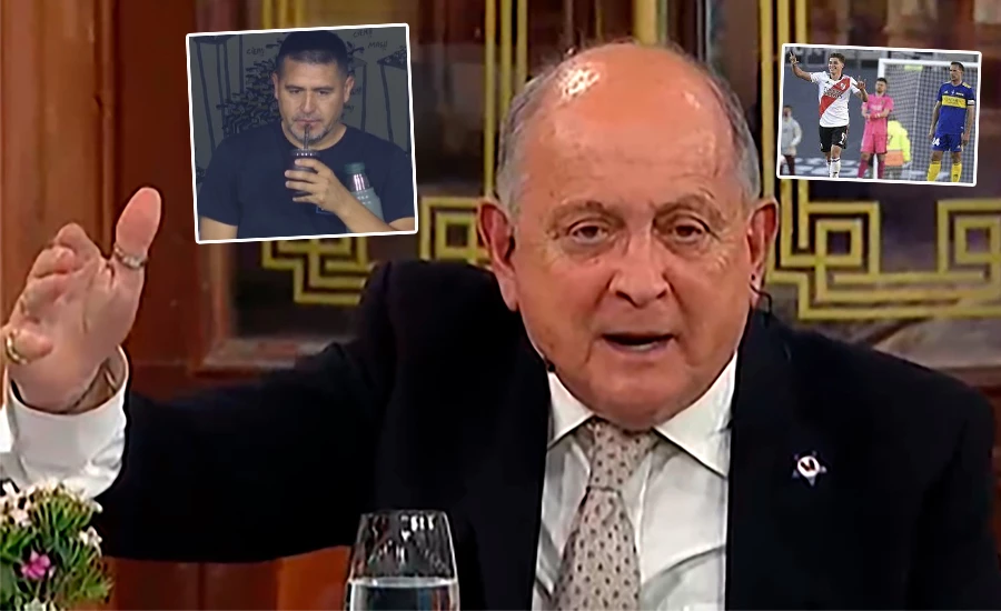 Chiche Gelblung, furioso con Riquelme