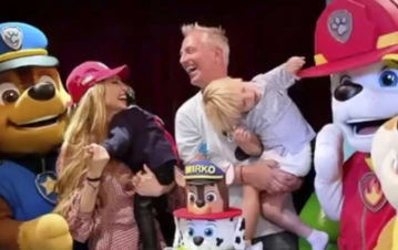 El divertido álbum de fotos del cumple de 4 de Mirko, el hijo de Marley