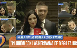 Escándalo en el casamiento de Matías Morla