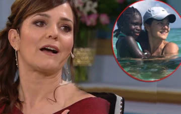 La revelación de Andrea Pietra sobre cómo su hija adoptada eligió su propio nombre