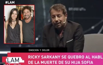 Conmovedor testimonio de Ricky Sarkany al recordar a su hija Sofía: "Pasé un mes encerrado pensando si tenía los huevos para..."