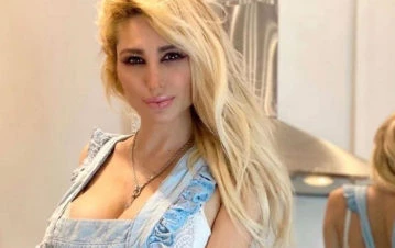 El nuevo trabajo de Vicky Xipolitakis, a horas del desalojo