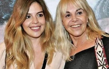 Claudia Villafañe compartió la primera foto de Azul, la segunda hija de Dalma Maradona