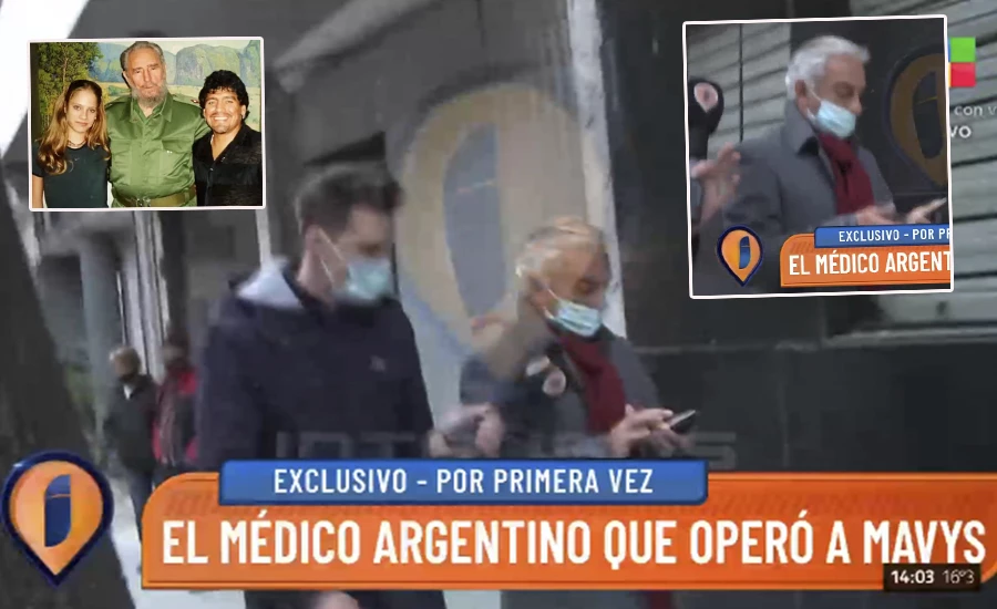 Intrusos encontró al doctor que operó a Mavys Alvarez