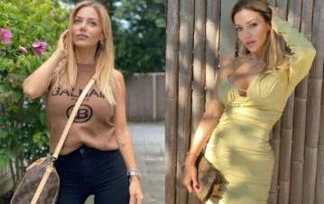 ¡Un lujo! Cuánto valen las carteras topísimas que son el accesorio fetiche de Evangelina Anderson