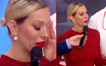 Noelia Marzol explotó en llanto al hablar del problema de salud de su bebé