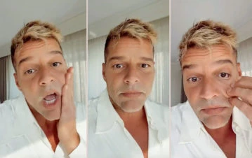 El fuerte descargo de Ricky Martin tras las acusaciones por “su nueva cara”