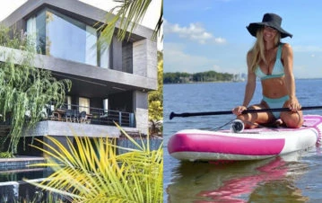Instalada en Miami, Rocío Guirao Díaz puso en venta su casa de Nordelta: las fotos de la lujosa y millonaria propiedad