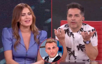 La impactante pregunta sin filtro que le apuntó Ángel de Brito a Silvina Luna mientras nombraba al Polaco