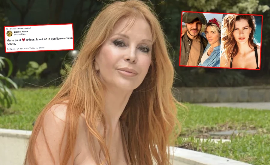 Alfano se burló de Wanda, Icardi y los olores de la China