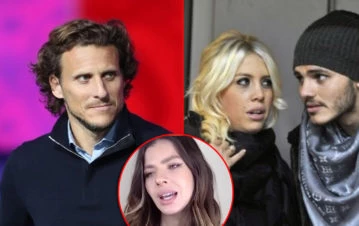 El picante comentario de Diego Forlán, ex de Zaira Nara, sobre el escándalo de Wanda, Icardi y China Suárez