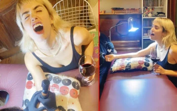 El doloroso proceso de Lali Espósito para hacerse un nuevo tatuaje