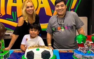 La tierna y demoledora frase que Dieguito Fernando le dijo a Verónica Ojeda el día que su papá hubiera cumplido 61 años