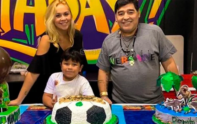 Verónica Ojeda contó qué le dijo Dieguito Fernando el día que cumplía años su papá