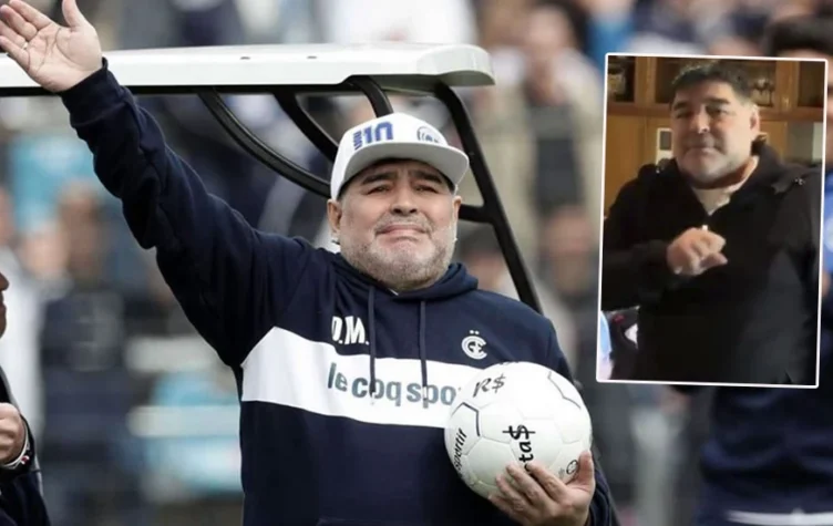 Se sabe donde está el corazón de Maradona