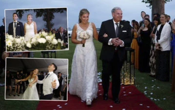 Carlos Monti se emocionó fuerte en el casamiento de su hija Mili: "Soy un tipo muy duro, pero..."