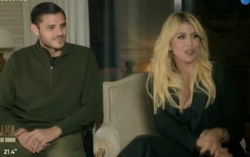 Por qué se pelearon feo Mauro Icardi y Wanda Nara después de la entrevista con Susana Giménez