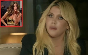 Qué opinó Wanda Nara del comunicado de la China Suárez: “Yo soy medio tonta y…”