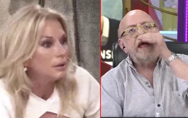 Tremendo cruce de Pagani y Yanina Latorre