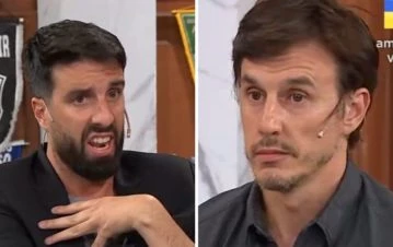 El video de la terrible pelea de García Moritan y Azzaro en Polémica: “El día que te deje Pampita vas a…”