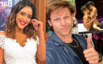 Celeste Muriega mandó al frente a Guerci con Bayona y confirmó el engaño al novio de ella: “En el camarín se la pasan…”