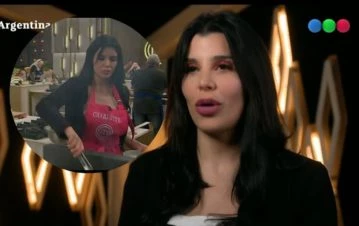 El sincericidio 'beauty' de Charlotte Caniggia al cocinar asado en Masterchef