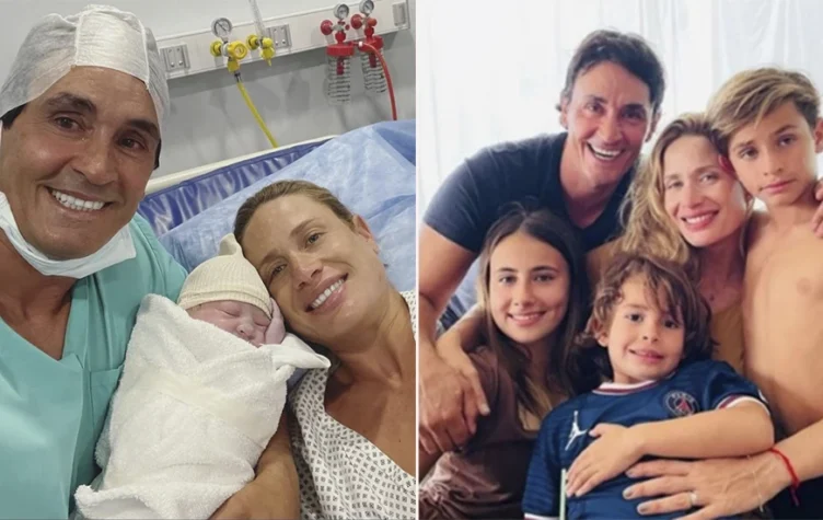 Nació el 4to hijo de Ivana Saccani y Sebastián Estevanez