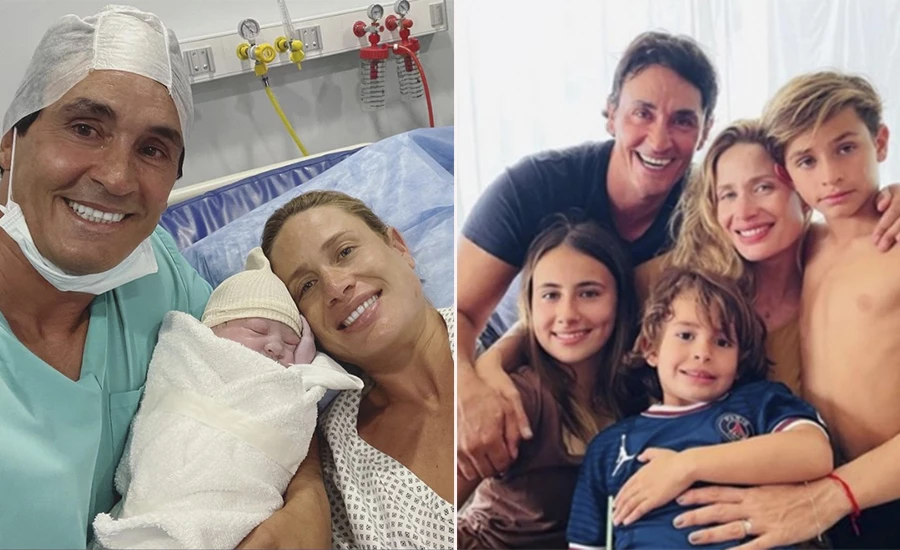 Nació el 4to hijo de Ivana Saccani y Sebastián Estevanez