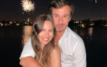 La canción que le dedicó Moritán a Pampita por su segundo aniversario de casados que la hizo llorar
