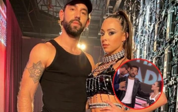 El palazo de Fiorella Jimenez a Cachete Sierra en vivo