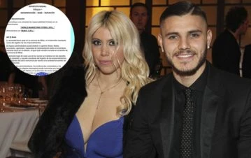 ¡Las pruebas! Apareció el contrato extorsionador de Wanda Nara con Mauro Icardi: “Ella se queda con todo hasta el…”