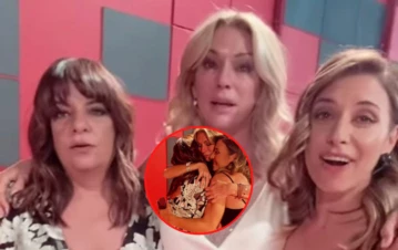 Infraganti: el abrazo que se dieron Yanina Latorre y Andrea Taboada después de años de odio